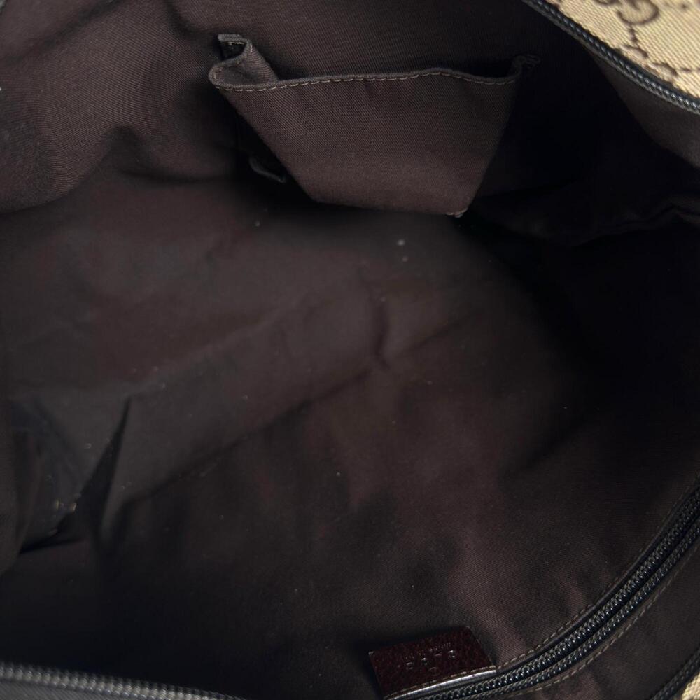 GUCCI Cream Canvas Tote Bag - Picture 11 of 15